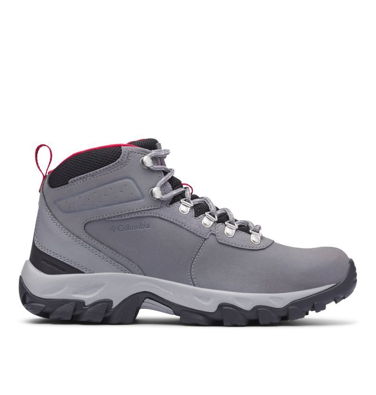 Men\'s Columbia Newton Ridge Plus II Waterproof Hiking Boots Grey | CA-O5L8A