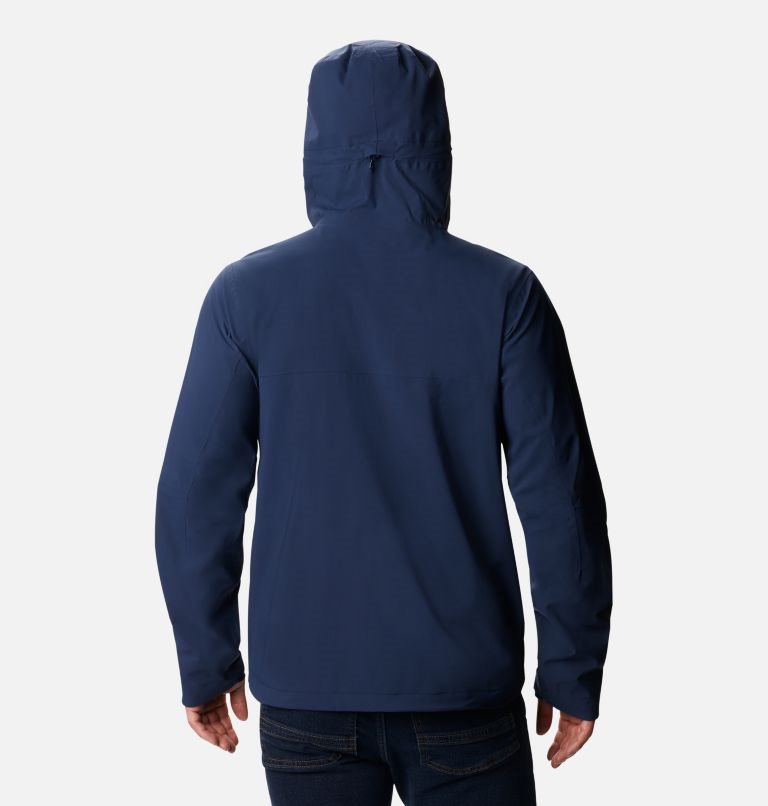 Men's Columbia Omni-Tech Ampli-Dry Shell Jackets Navy | CA-W4L3C