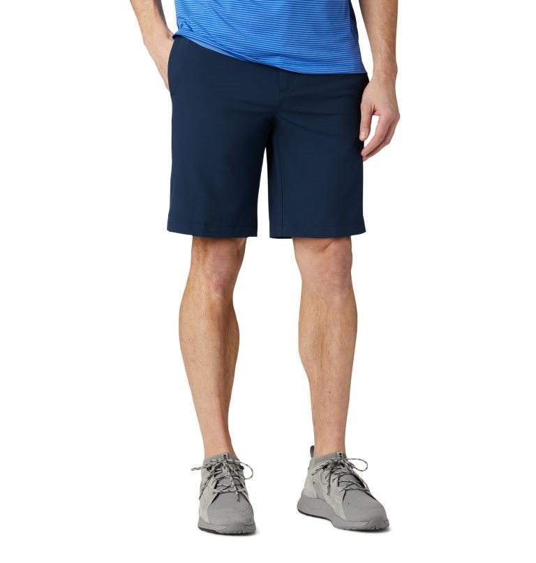 Men\'s Columbia Omni-Wick Marker Shorts Navy | CA-B3L45