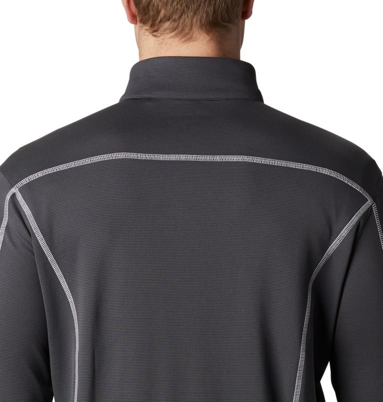 Men's Columbia Omni-Wick Shotgun Quarter-Zip Sweatshirts Black | CA-W1L5A