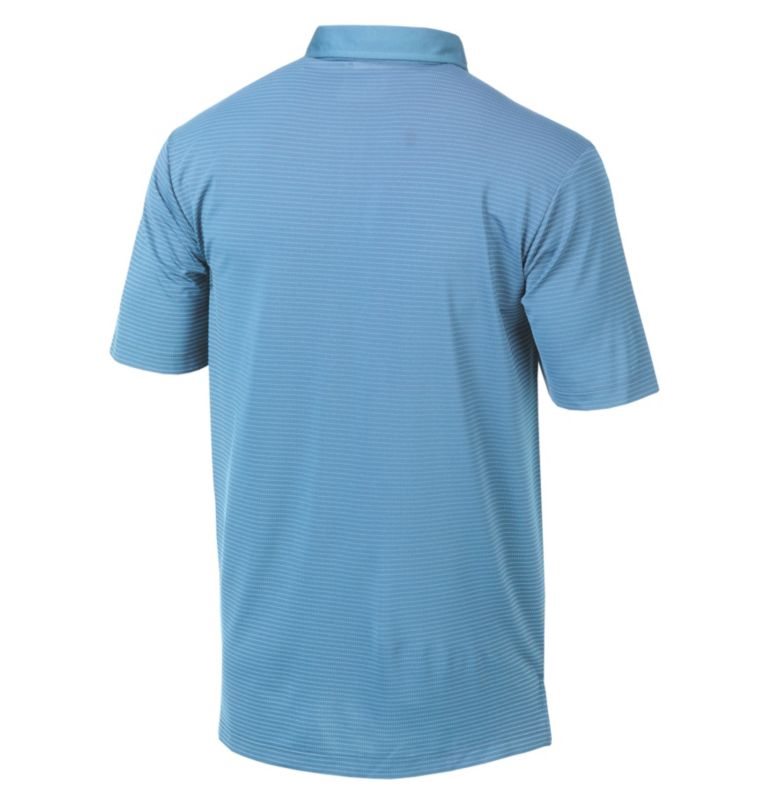 Men's Columbia Omni-Wick Sunday Polo Shirts Blue | CA-SA361