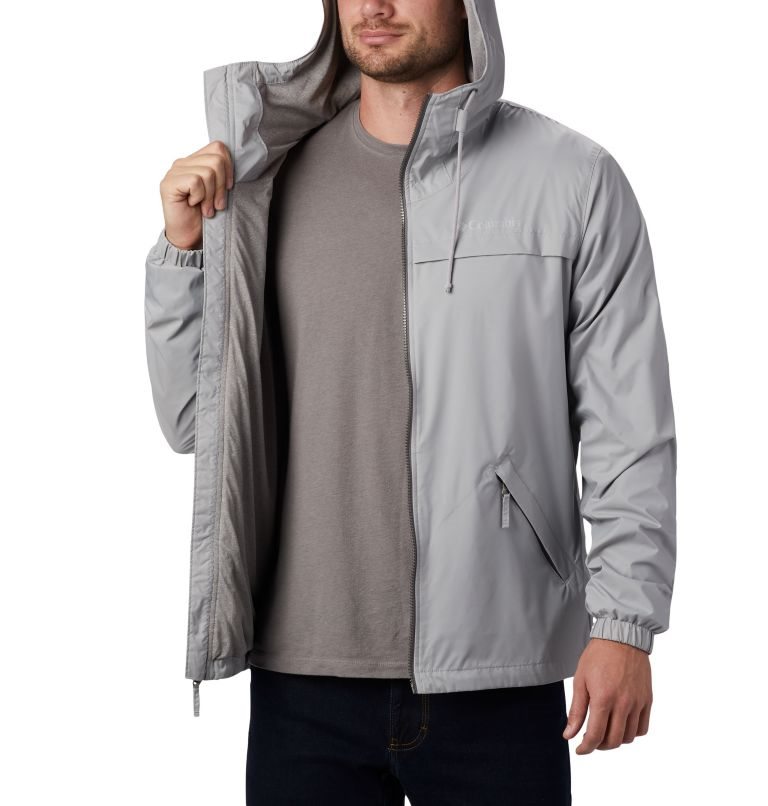 Men's Columbia Oroville Creek Lined Jackets Light Grey | CA-M0L34