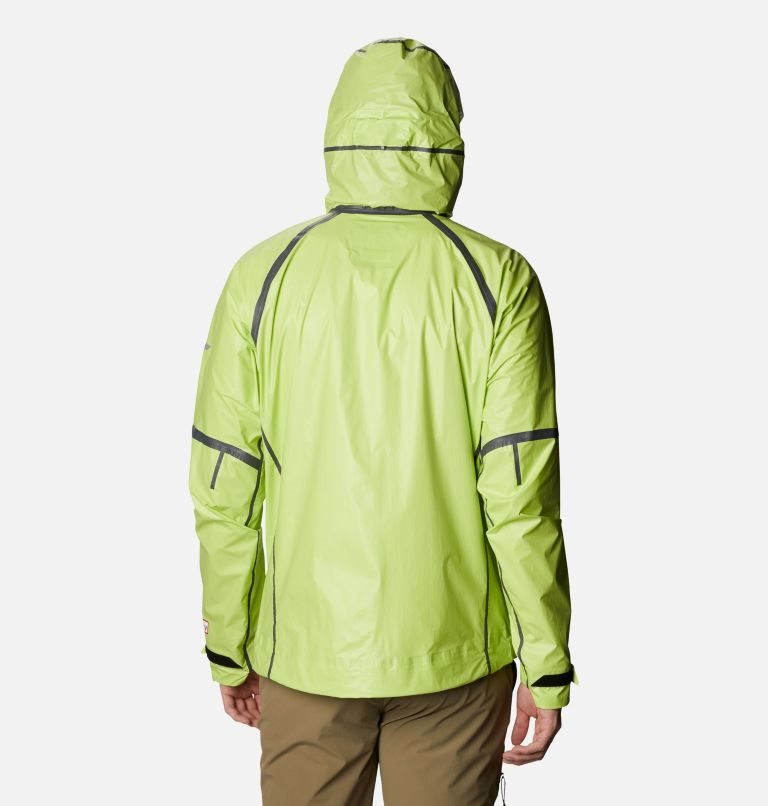 Men's Columbia OutDry Ex NanoLite Shell Jackets Green | CA-P8541