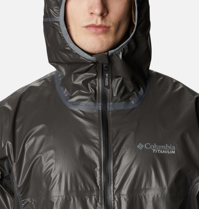 Men's Columbia OutDry Ex NanoLite Shell Jackets Black | CA-Z360C