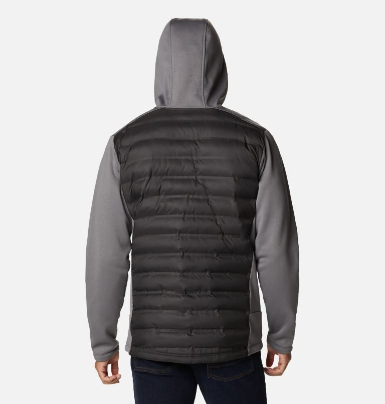 Men's Columbia Out-Shield Full Zip Hoodie Insulated Jackets Grey | CA-U6L85