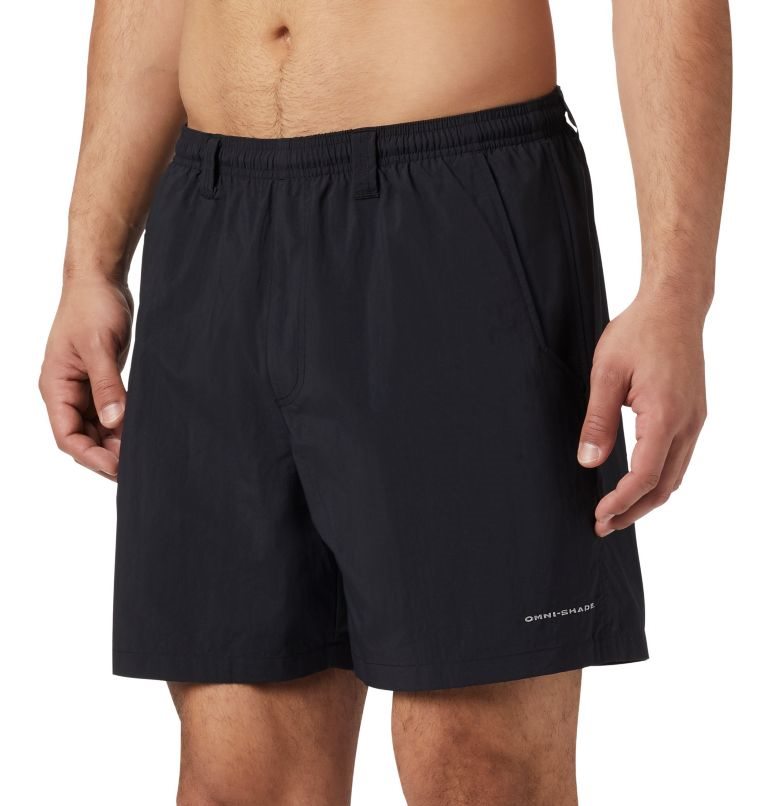 Men's Columbia PFG Backcast III Water Shorts Black | CA-BL531