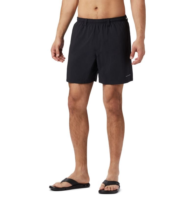 Men\'s Columbia PFG Backcast III Water Shorts Black | CA-BL531