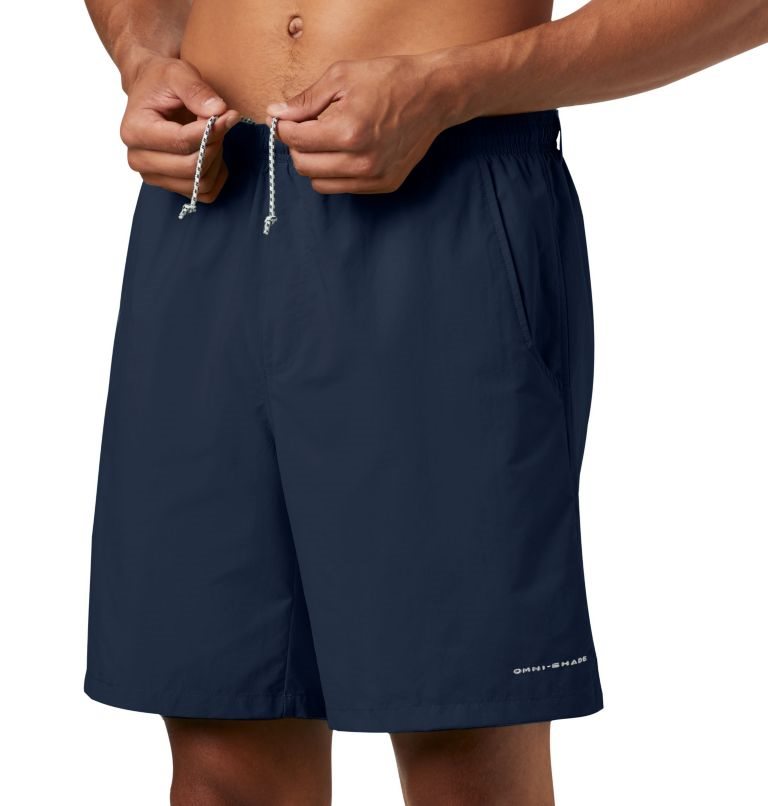 Men's Columbia PFG Backcast III Water Shorts Navy | CA-EL584