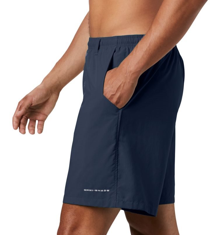 Men's Columbia PFG Backcast III Water Shorts Navy | CA-EL584