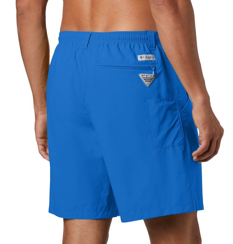 Men's Columbia PFG Backcast III Water Shorts Blue | CA-L1C3L
