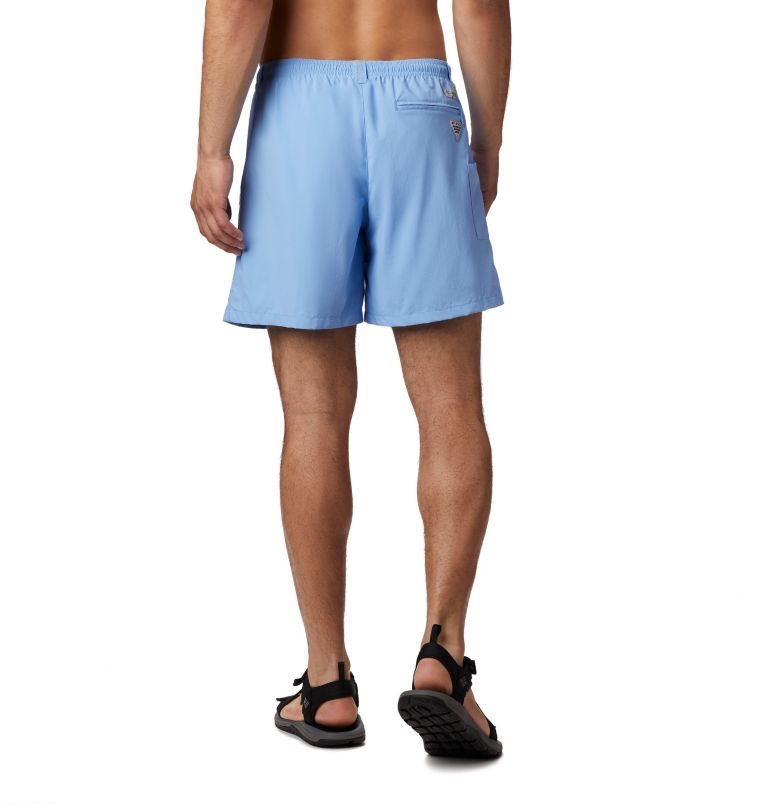 Men's Columbia PFG Backcast III Water Shorts Light Blue | CA-O4865