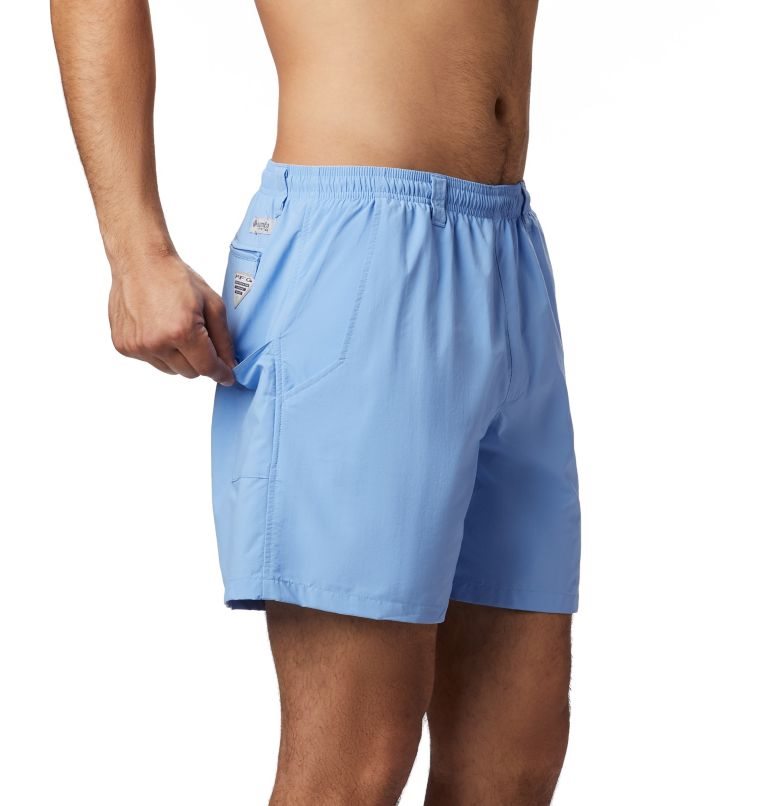 Men's Columbia PFG Backcast III Water Shorts Light Blue | CA-O4865