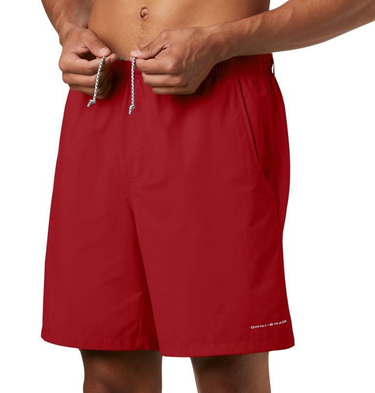 Men's Columbia PFG Backcast III Water Shorts Red | CA-PLC18