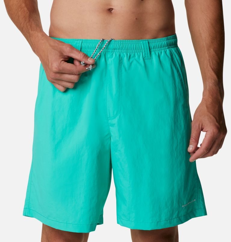 Men's Columbia PFG Backcast III Water Shorts Turquoise | CA-X0845