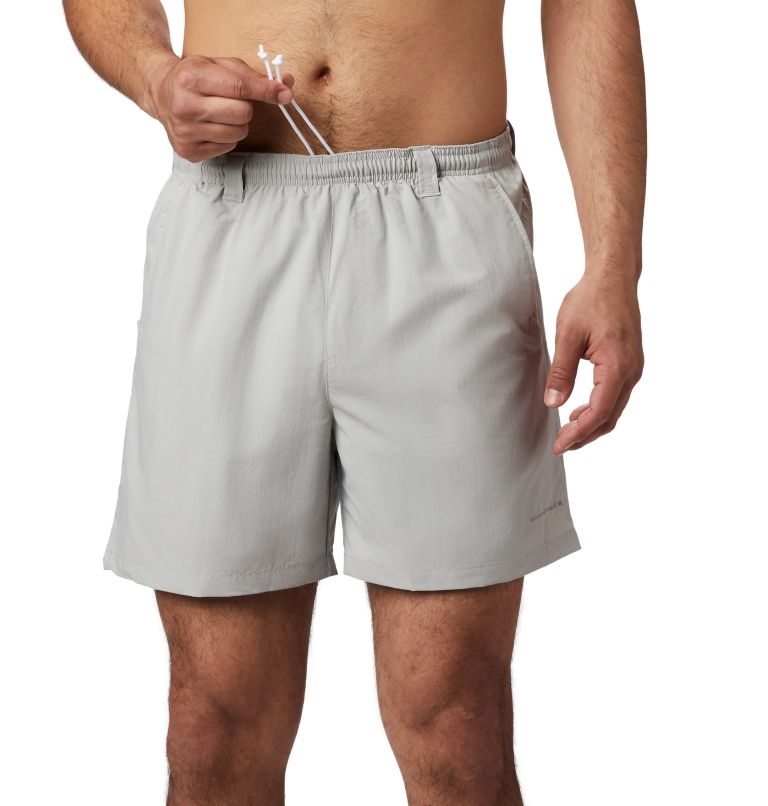 Men's Columbia PFG Backcast III Water Shorts Light Grey | CA-X5CL3