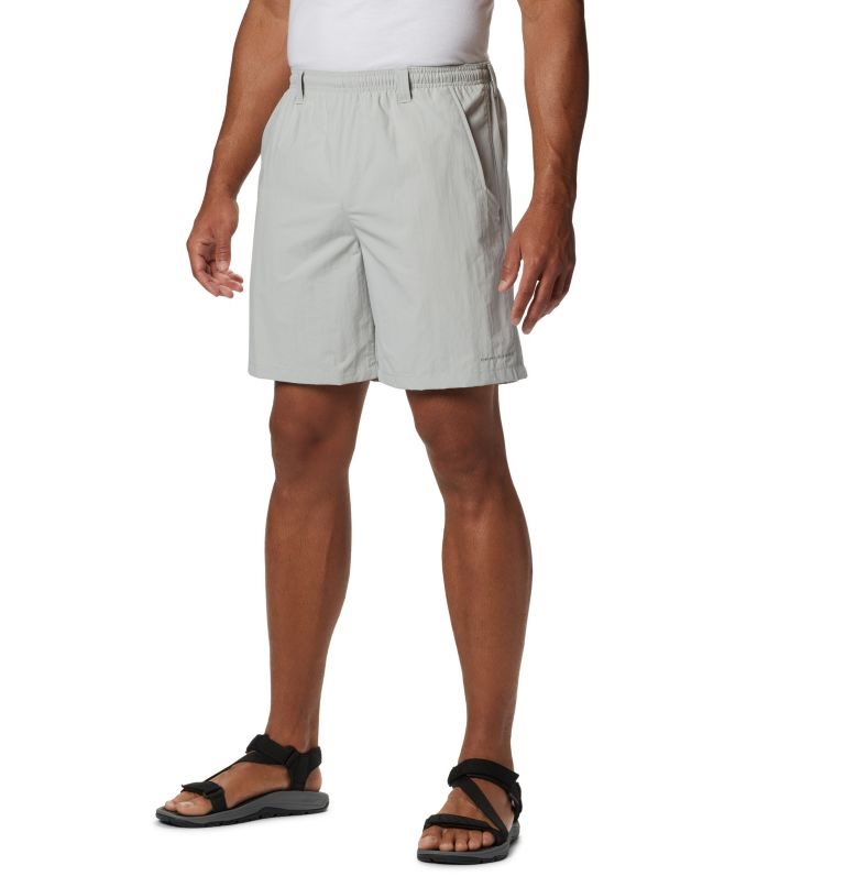 Men\'s Columbia PFG Backcast III Water Shorts Light Grey | CA-X5CL3