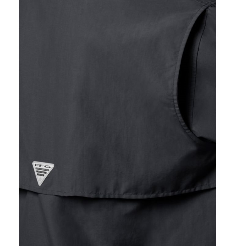 Men's Columbia PFG Bahama II Long Sleeve Shirts Black | CA-IC415