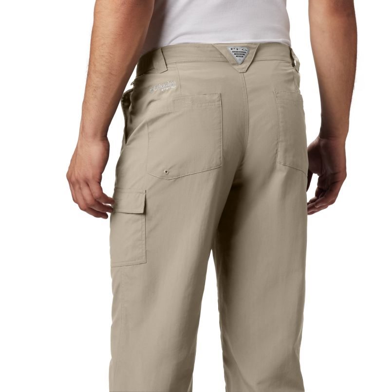 Men's Columbia PFG Blood 'N Guts Pants Khaki | CA-TC3A8