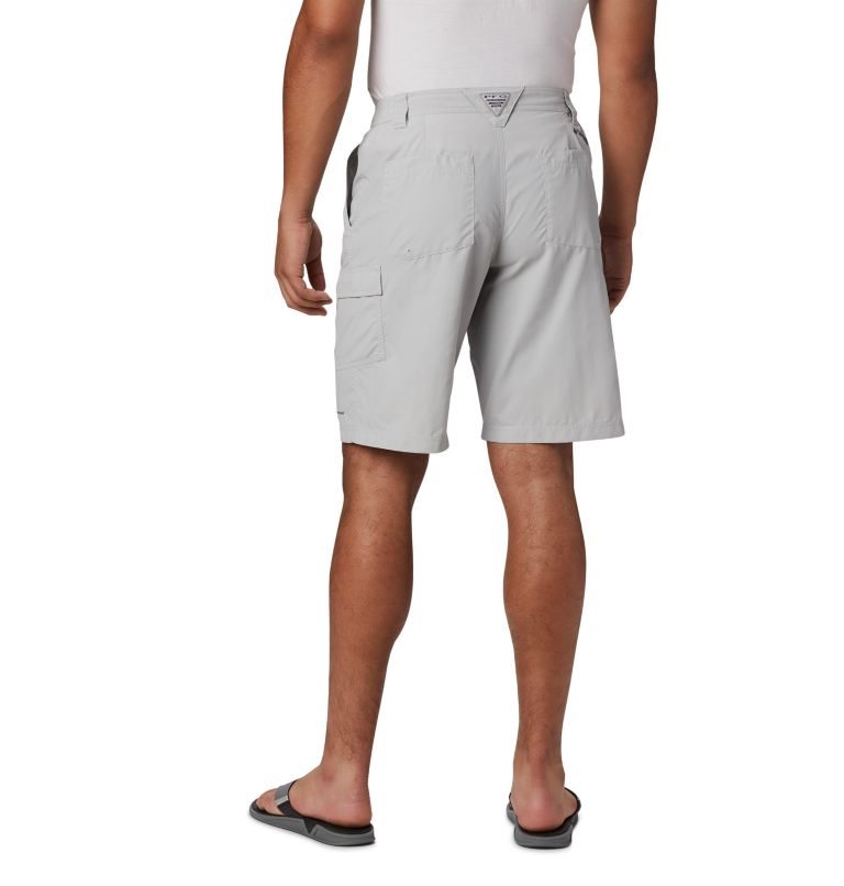 Men's Columbia PFG Blood 'N Guts Shorts Light Grey | CA-D8C01