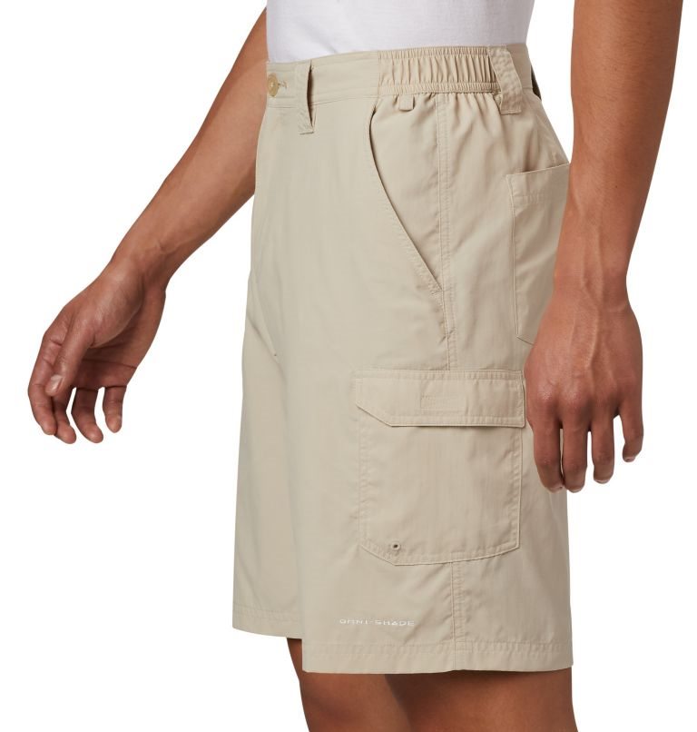 Men's Columbia PFG Blood 'N Guts Shorts Khaki | CA-Y8AL3