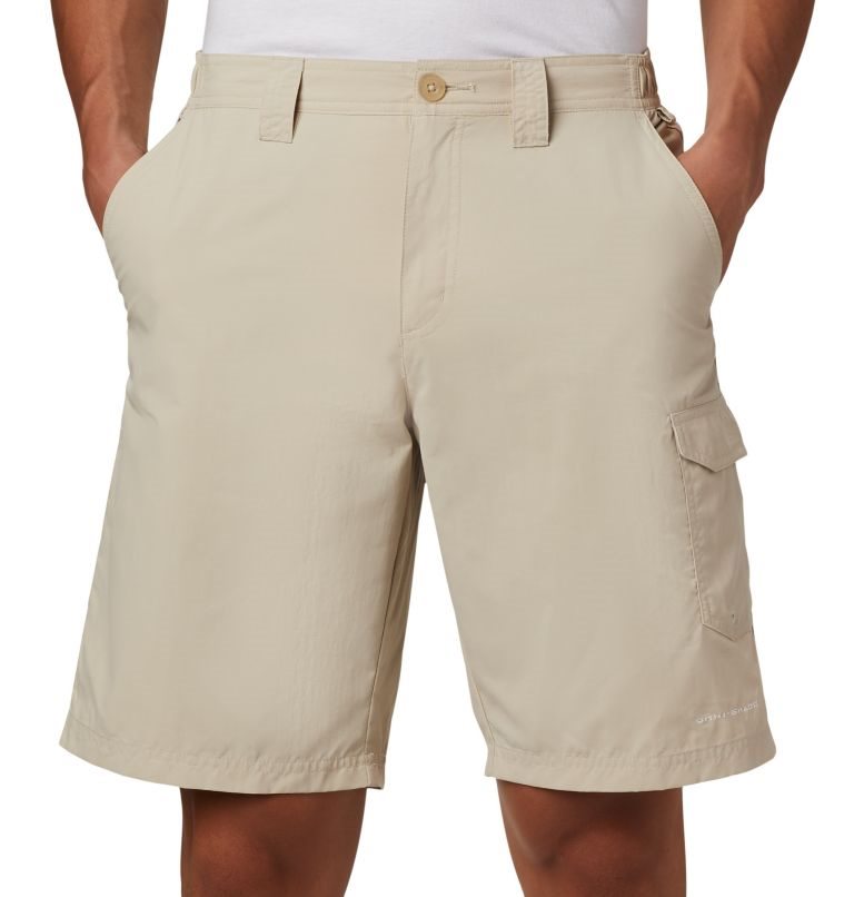 Men's Columbia PFG Blood 'N Guts Shorts Khaki | CA-Y8AL3