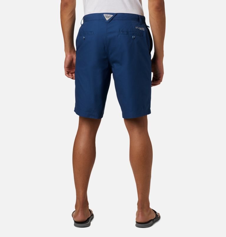 Men's Columbia PFG Bonehead II Shorts Navy | CA-H0L3C