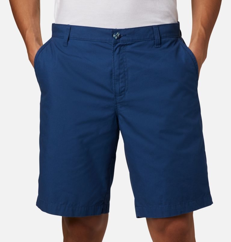 Men's Columbia PFG Bonehead II Shorts Navy | CA-H0L3C