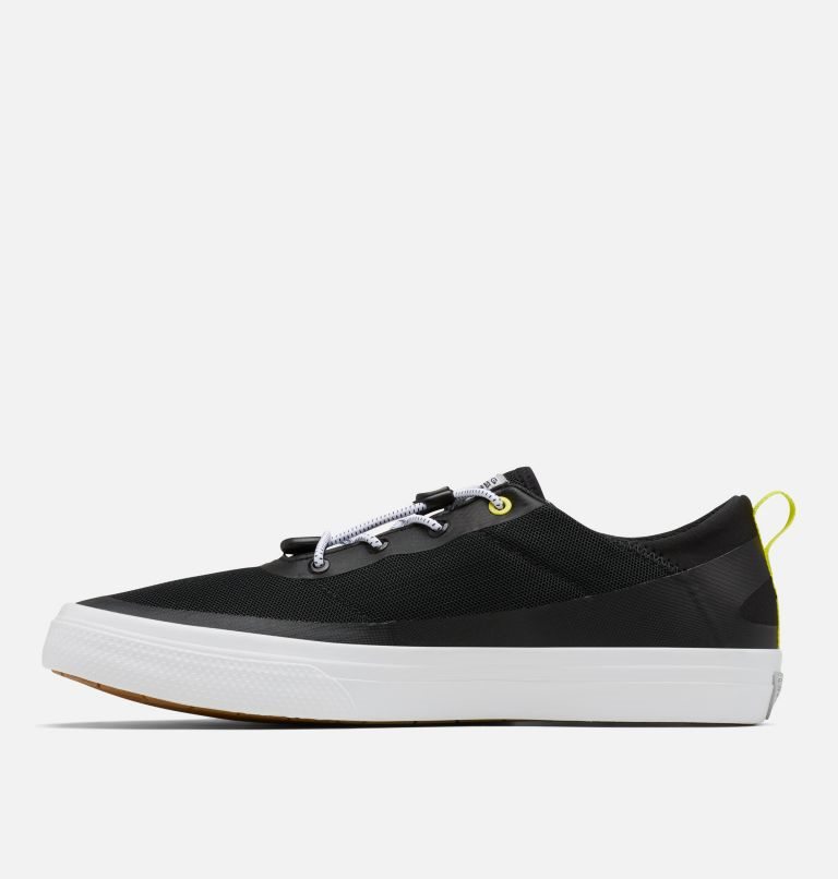 Men's Columbia PFG Bonehead Slip On Sneakers Black | CA-RC8A3