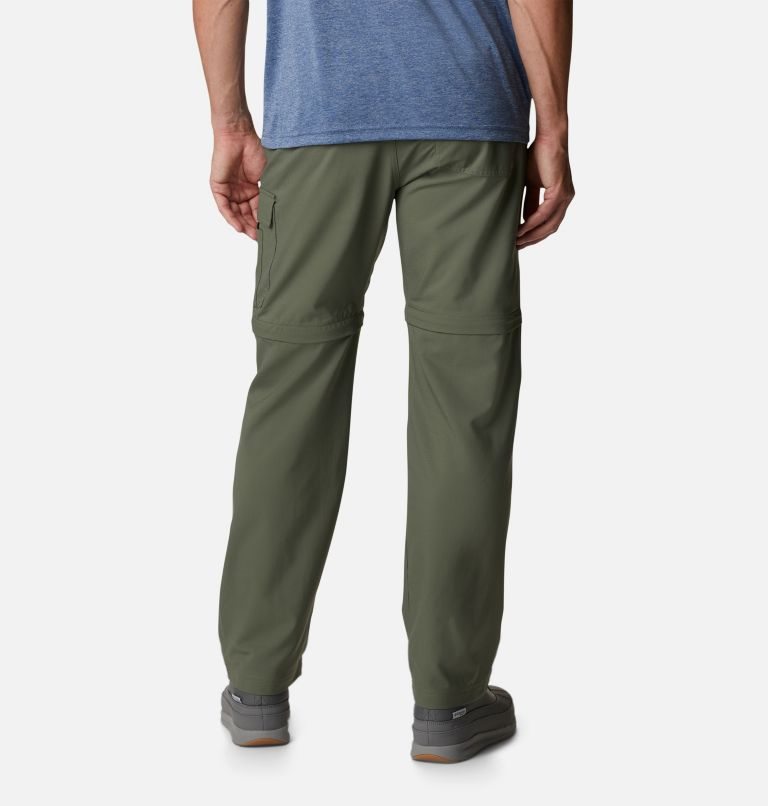 Men's Columbia PFG Drift Guide Convertible Pants Olive | CA-ML15A