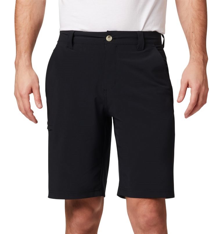 Men's Columbia PFG Grander Marlin II Offshore Shorts Black | CA-A6A15