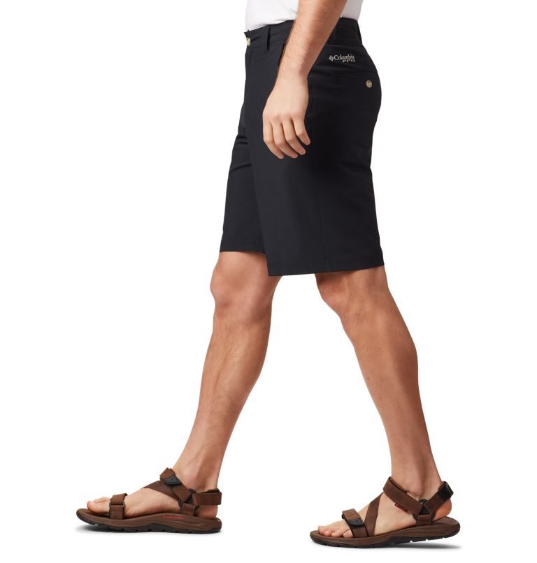 Men's Columbia PFG Grander Marlin II Offshore Shorts Black | CA-A6A15