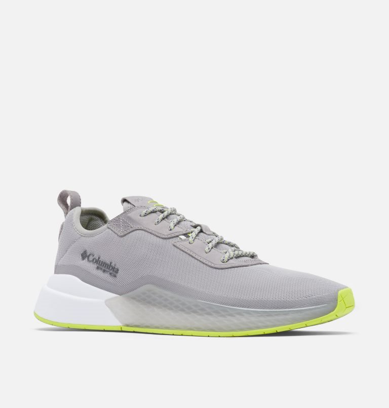Men's Columbia PFG Low Drag Sneakers Light Grey | CA-Q8605
