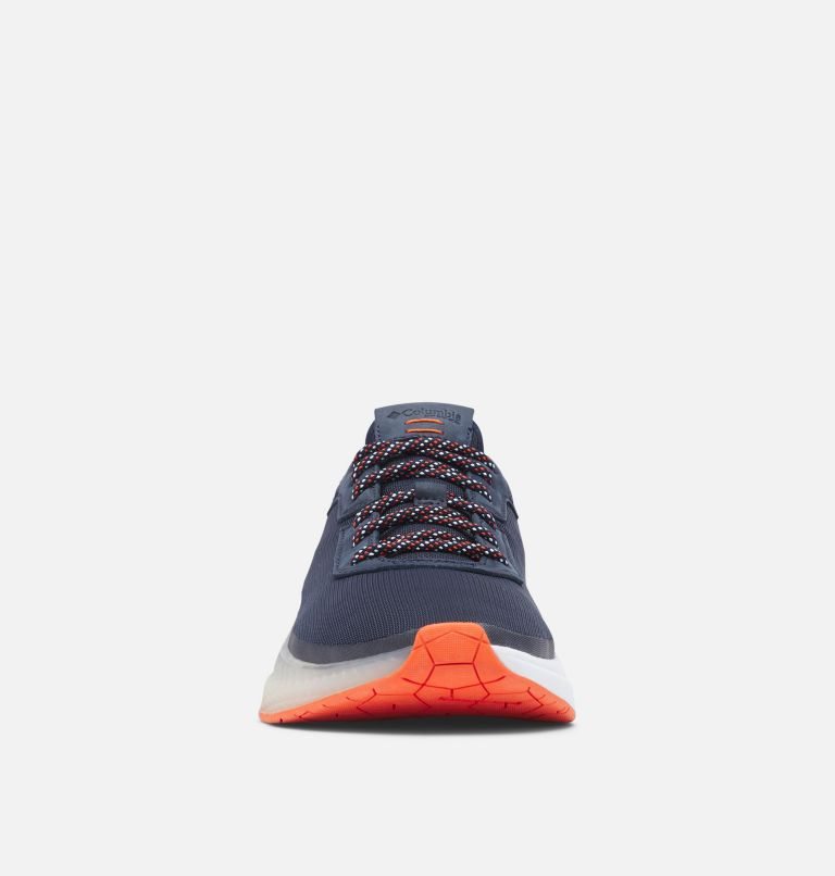 Men's Columbia PFG Low Drag Sneakers Navy | CA-GA5L4