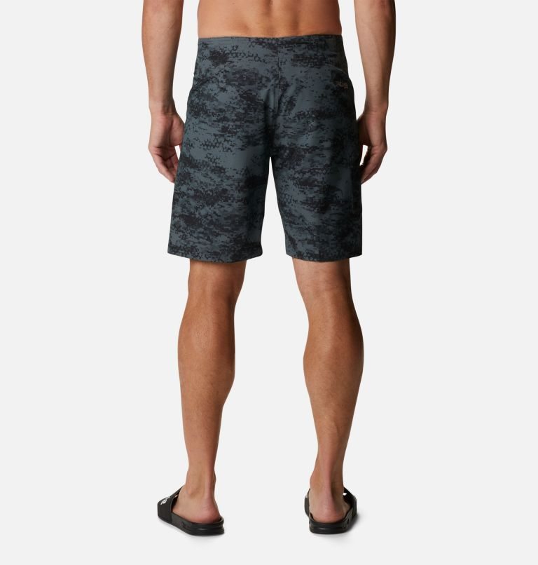 Men's Columbia PFG Offshore II Board Shorts Camo | CA-L64CA