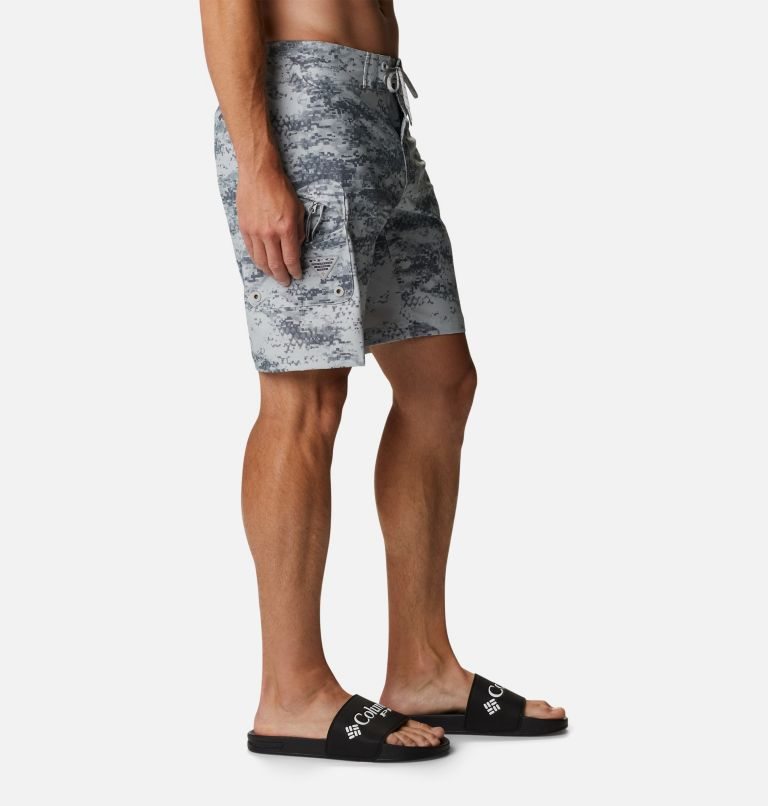 Men's Columbia PFG Offshore II Board Shorts Camo | CA-LL364