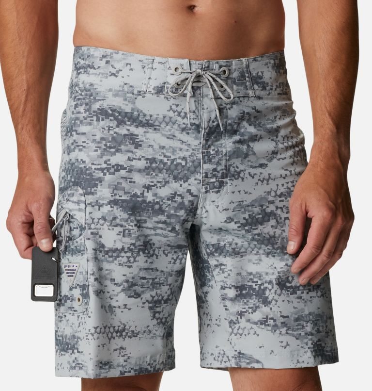 Men's Columbia PFG Offshore II Board Shorts Camo | CA-LL364