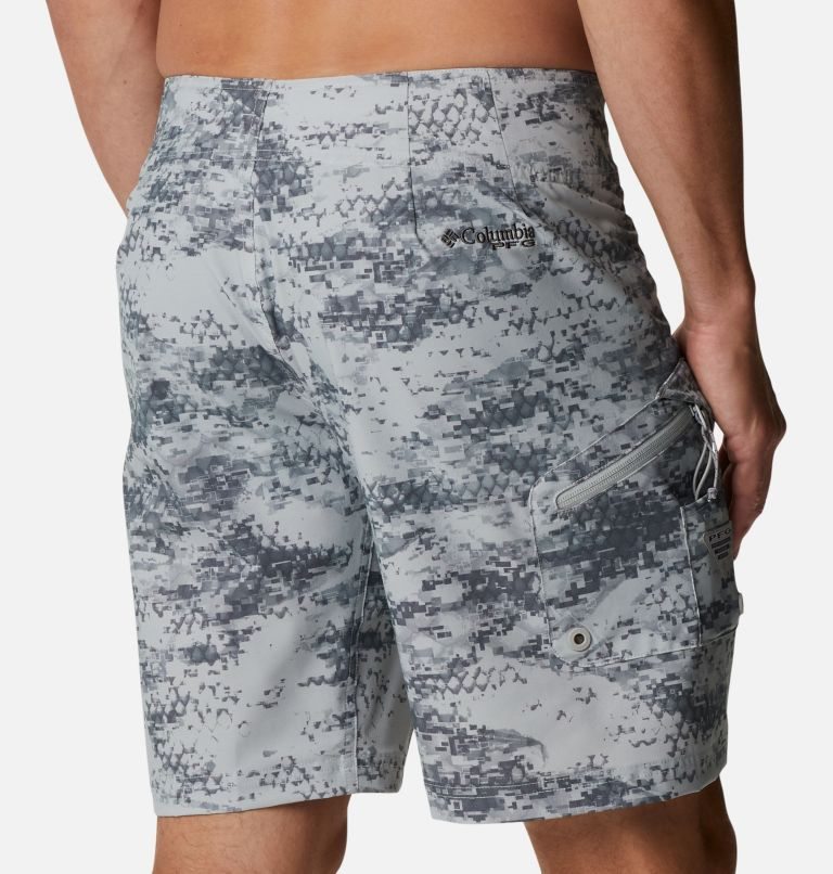 Men's Columbia PFG Offshore II Board Shorts Camo | CA-LL364
