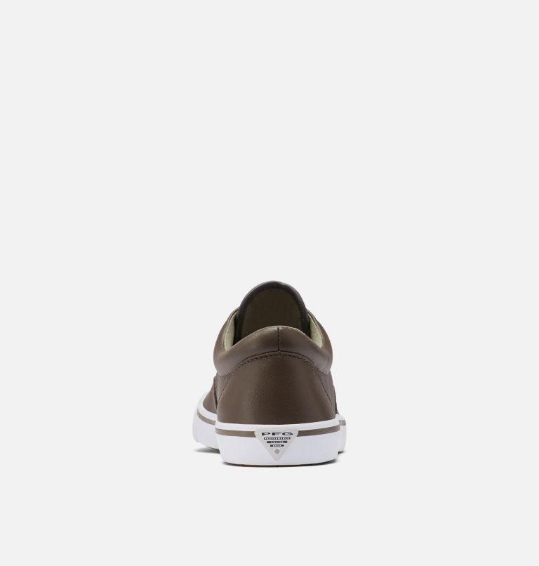 Men's Columbia PFG Slack Tide Lace Dockside Slip On Sneakers Chocolate | CA-T4513