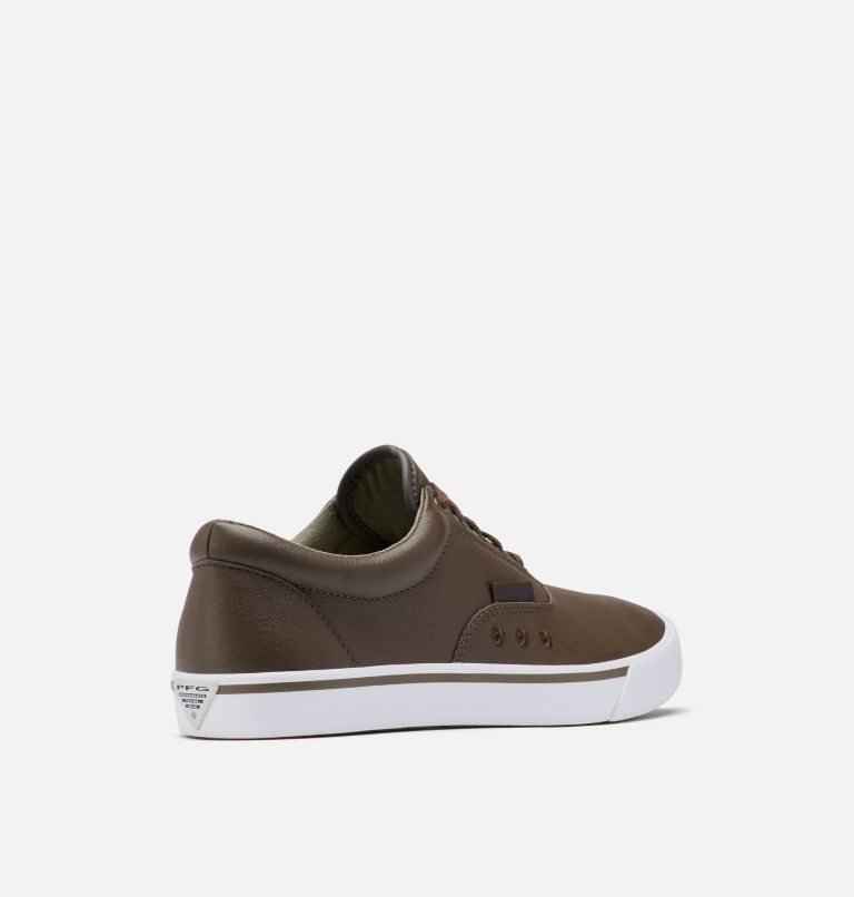 Men's Columbia PFG Slack Tide Lace Dockside Slip On Sneakers Chocolate | CA-T4513