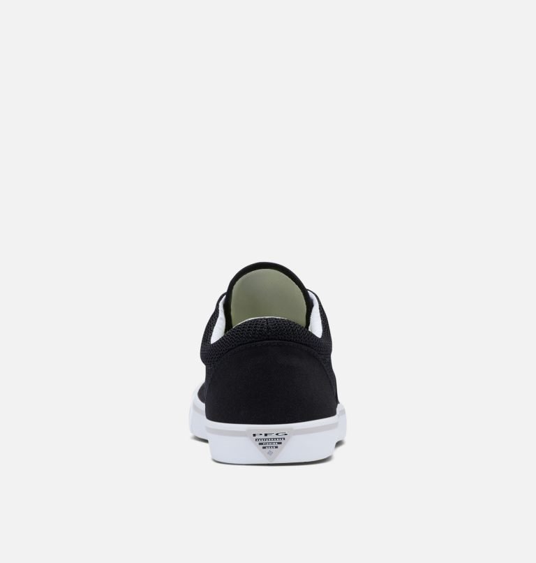 Men's Columbia PFG Slack Tide Lace Slip On Sneakers Black | CA-L8014