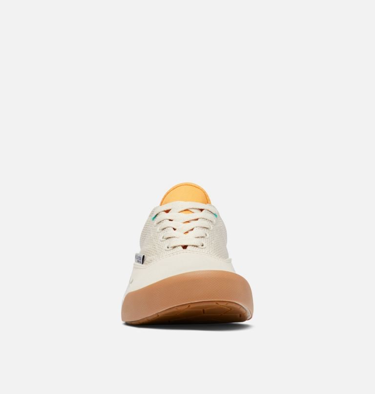 Men's Columbia PFG Slack Tide Lace Slip On Sneakers Cream | CA-RL5AC