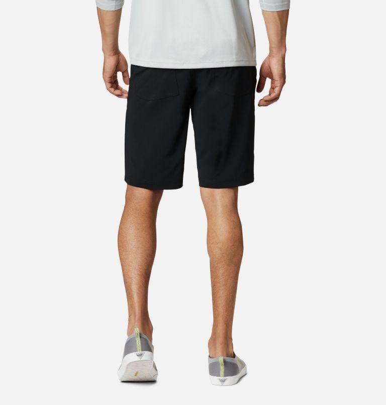 Men's Columbia PFG Slack Tide Shorts Black | CA-C56CA