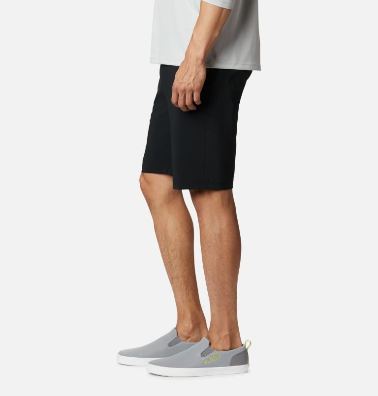 Men's Columbia PFG Slack Tide Shorts Black | CA-C56CA