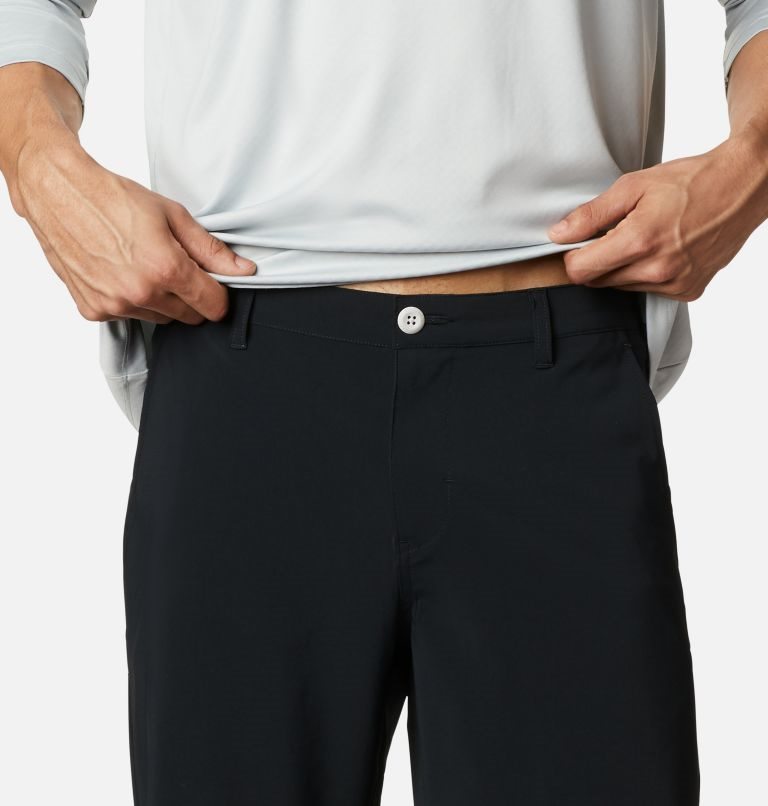 Men's Columbia PFG Slack Tide Shorts Black | CA-C56CA