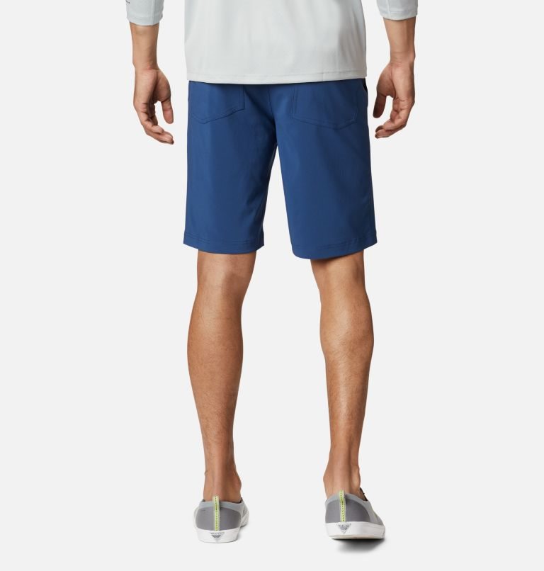 Men's Columbia PFG Slack Tide Shorts Blue | CA-BL8A5