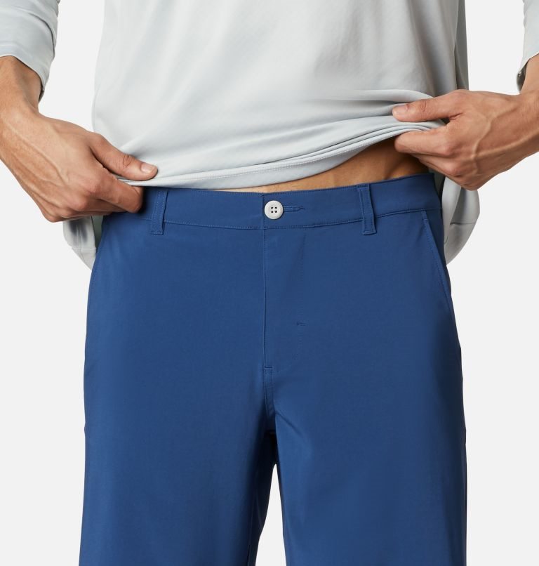 Men's Columbia PFG Slack Tide Shorts Blue | CA-BL8A5