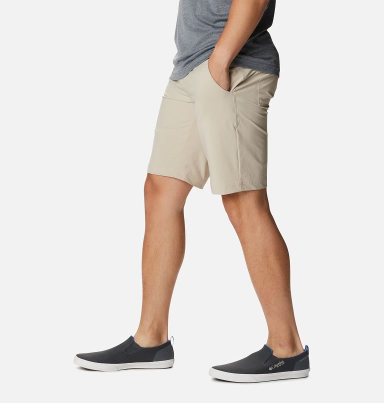 Men's Columbia PFG Slack Tide Shorts Khaki | CA-U1A5C