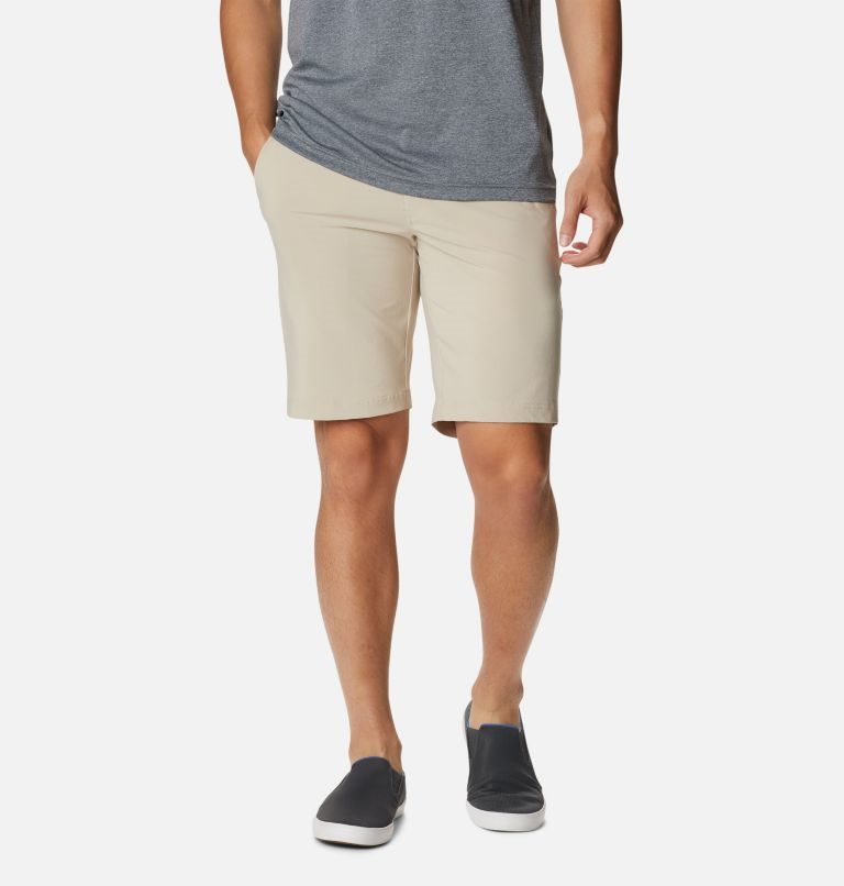 Men\'s Columbia PFG Slack Tide Shorts Khaki | CA-U1A5C