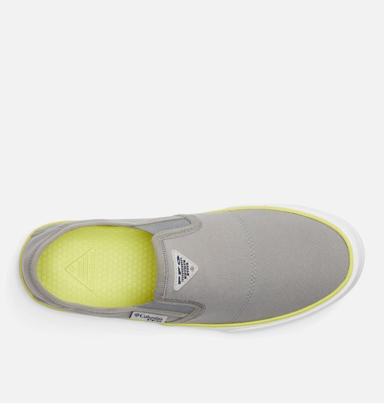 Men's Columbia PFG Slack Tide Slip On Sneakers Light Grey | CA-K8ACL