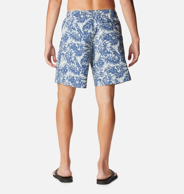 Men's Columbia PFG Super Backcast Water Shorts Blue | CA-I630L